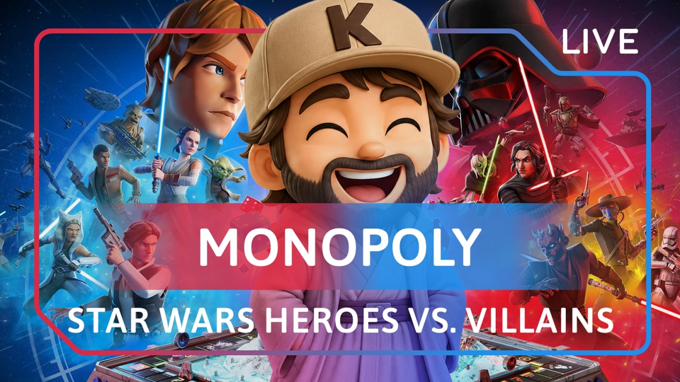 Monopoly Star Wars Heroes vs Villains